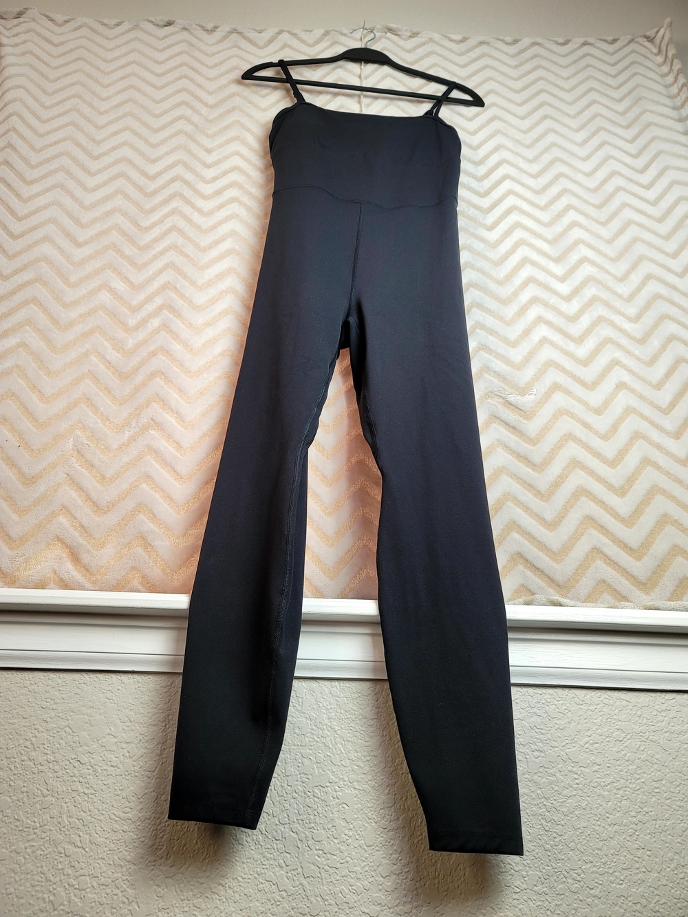 all in motion Black Slim Spaghetti-Strap Jumpsuit - Picture 2 of 7